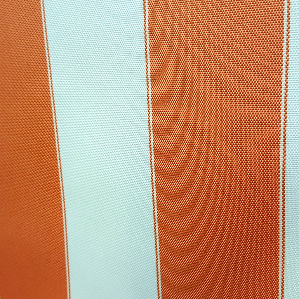 AWNING STRIPE OUTDOOR NYLON CANVAS ORANGE