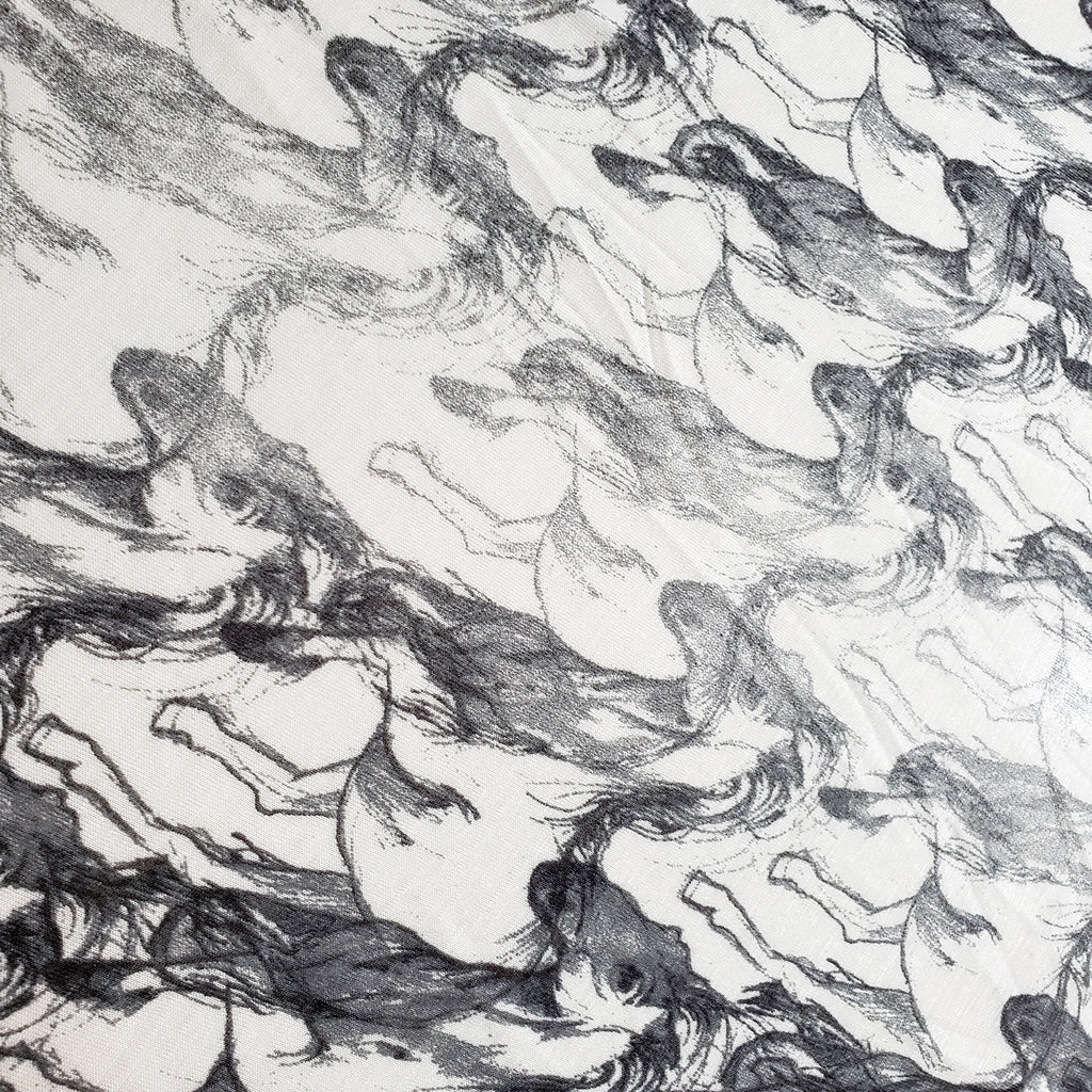 ARTHOUSE HORSE SKETCH PRINT JERSEY