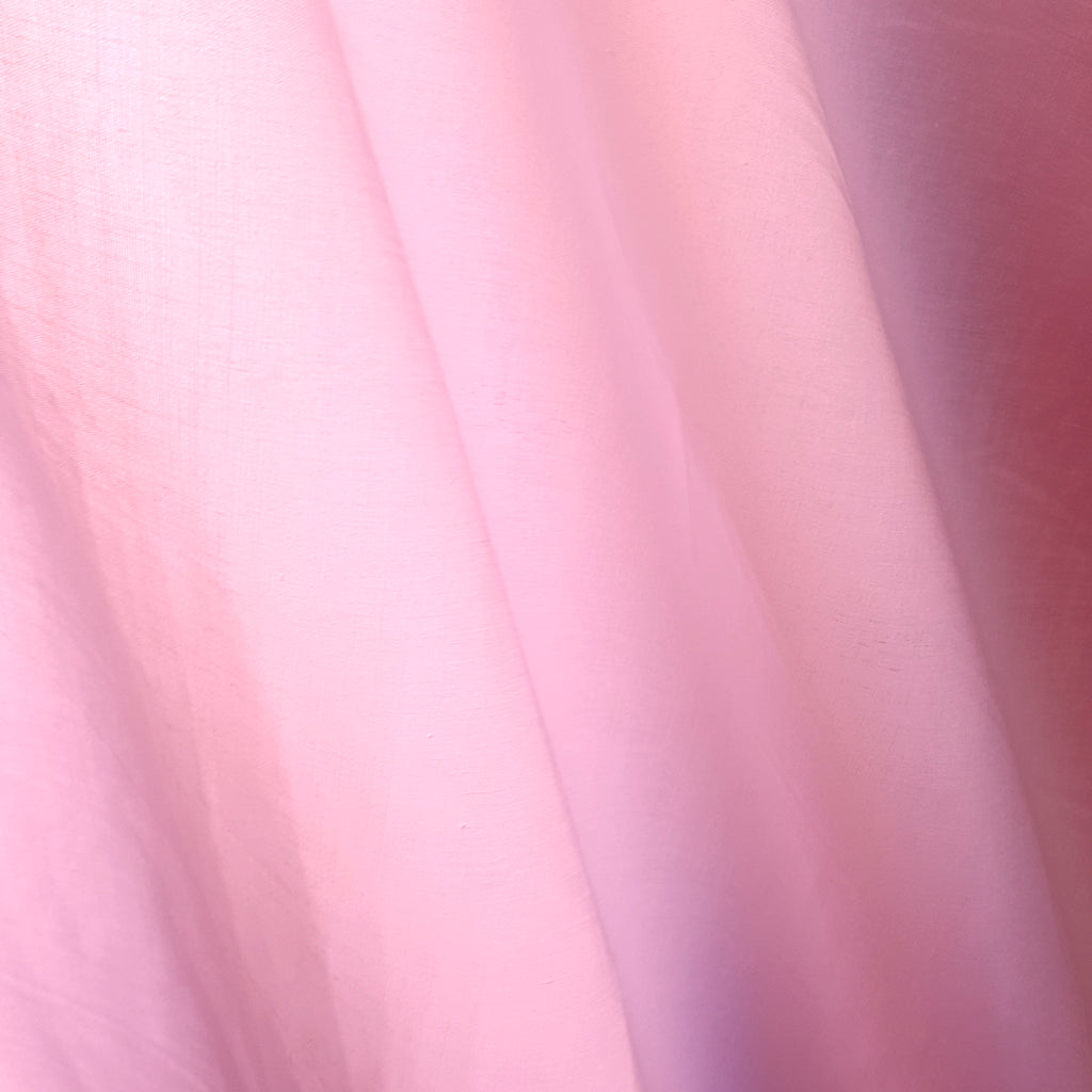 COTTON BLEND BROADCLOTH PINK