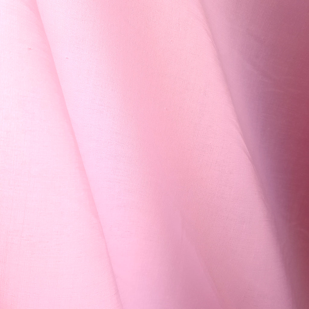 COTTON BLEND BROADCLOTH PINK