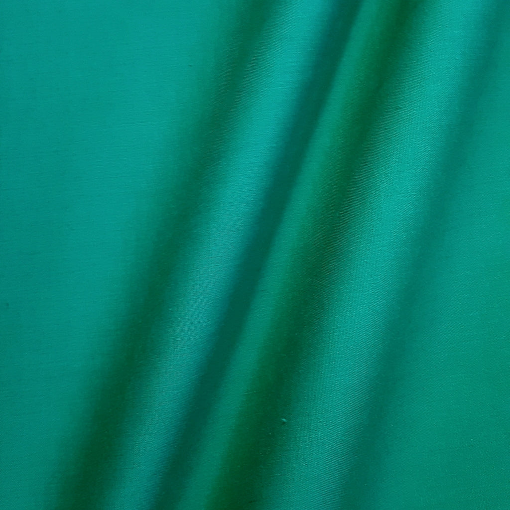 COTTON BLEND BROADCLOTH GREEN KELLY