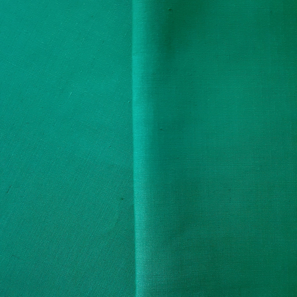 COTTON BLEND BROADCLOTH GREEN KELLY
