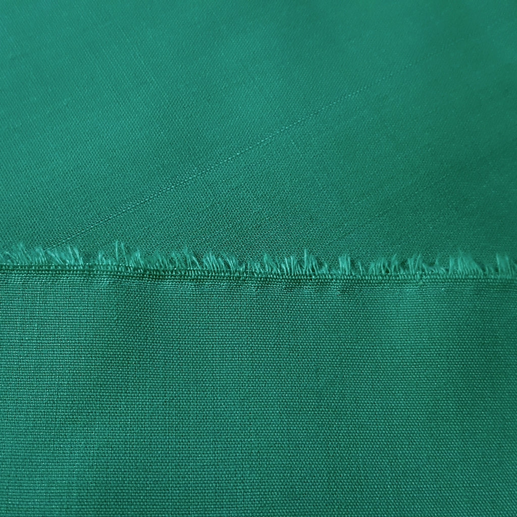 COTTON BLEND BROADCLOTH GREEN KELLY