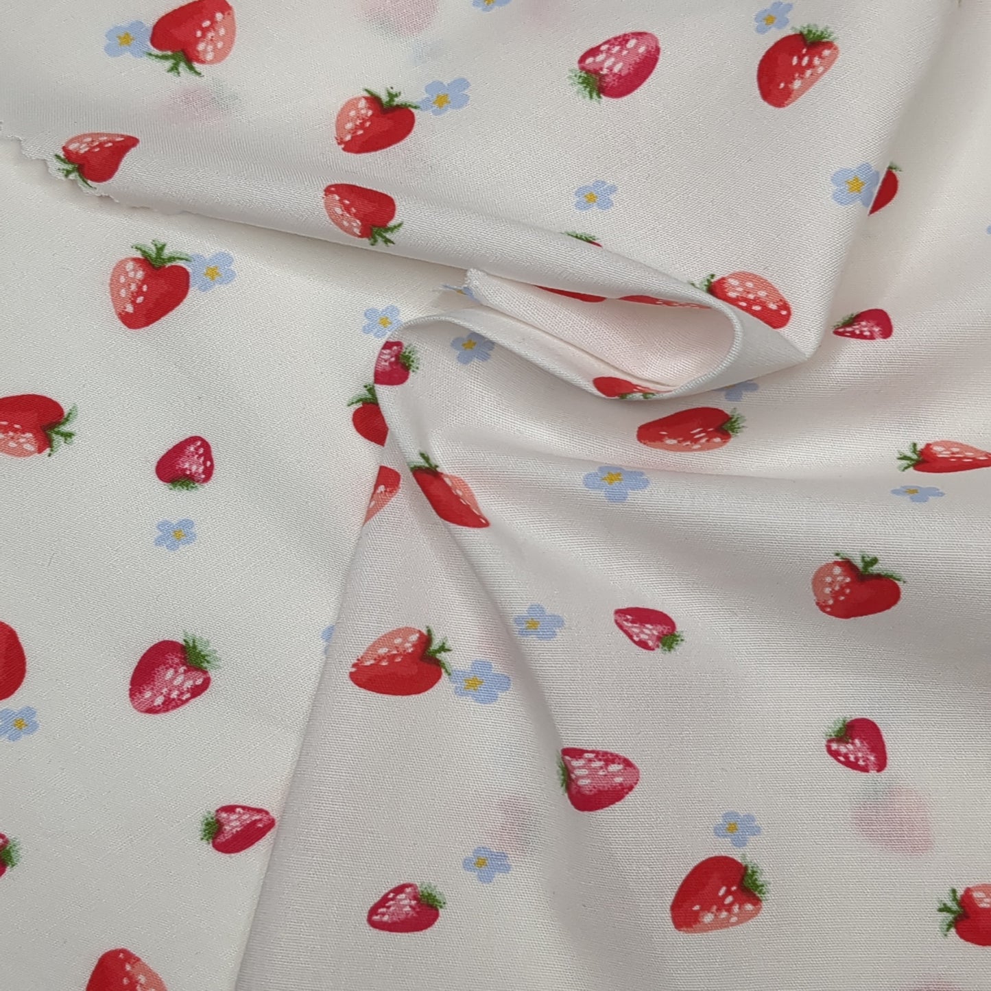 SUMMER STRAWBERRY STRETCH COTTON