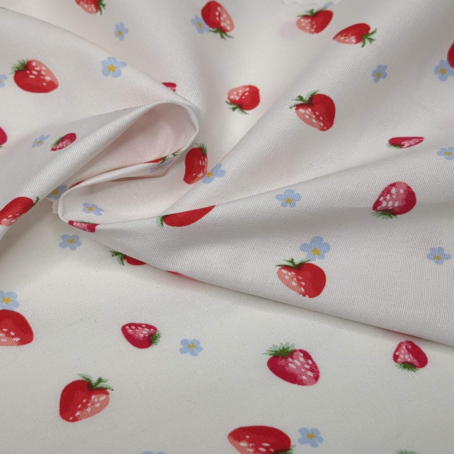 SUMMER STRAWBERRY STRETCH COTTON