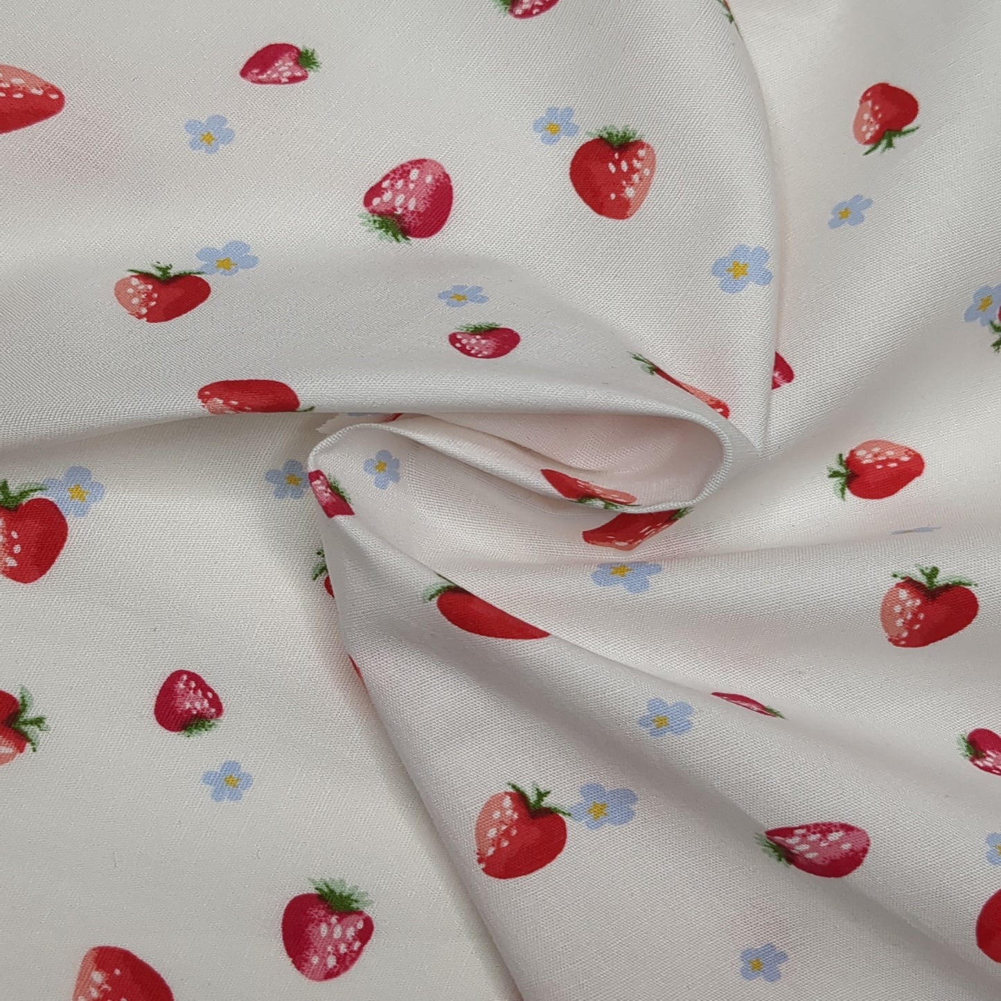 SUMMER STRAWBERRY STRETCH COTTON