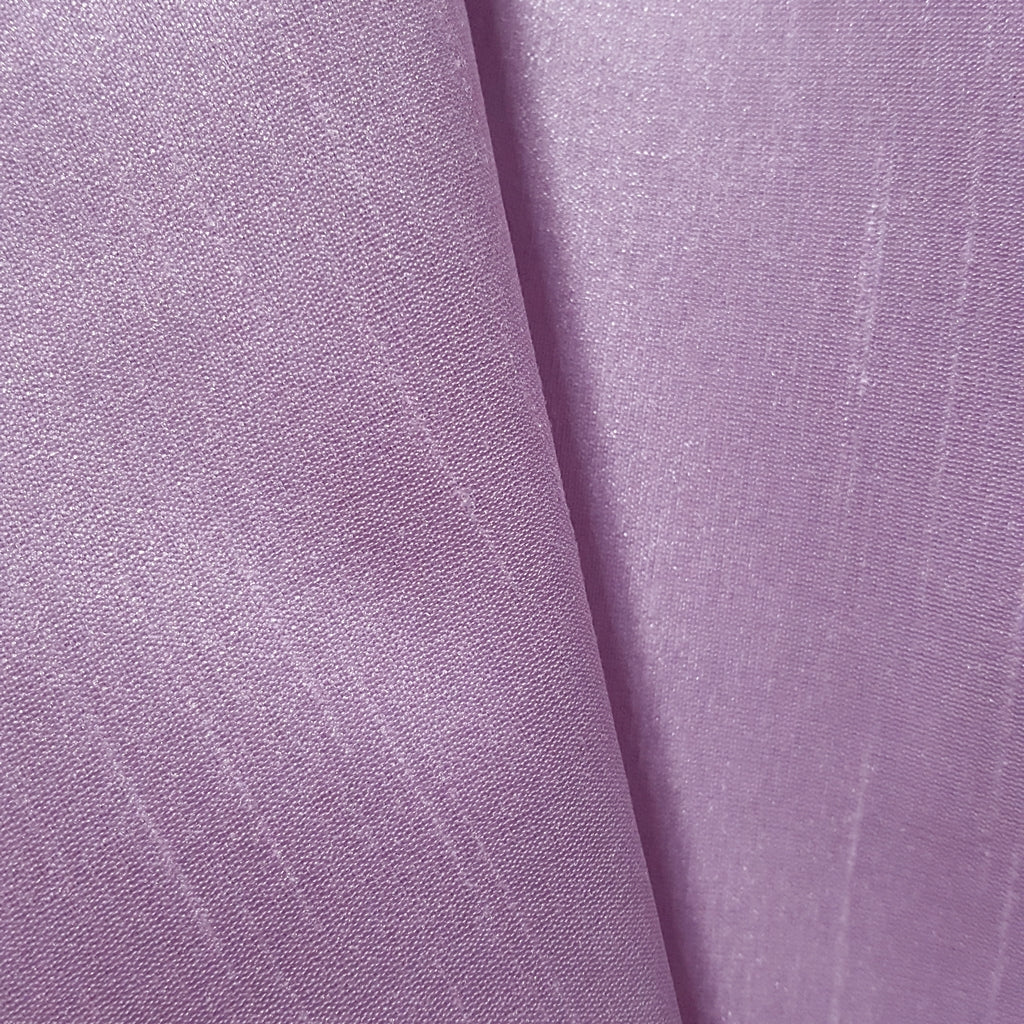 PURPLE LAVENDER FAUX SILK DUPIONI