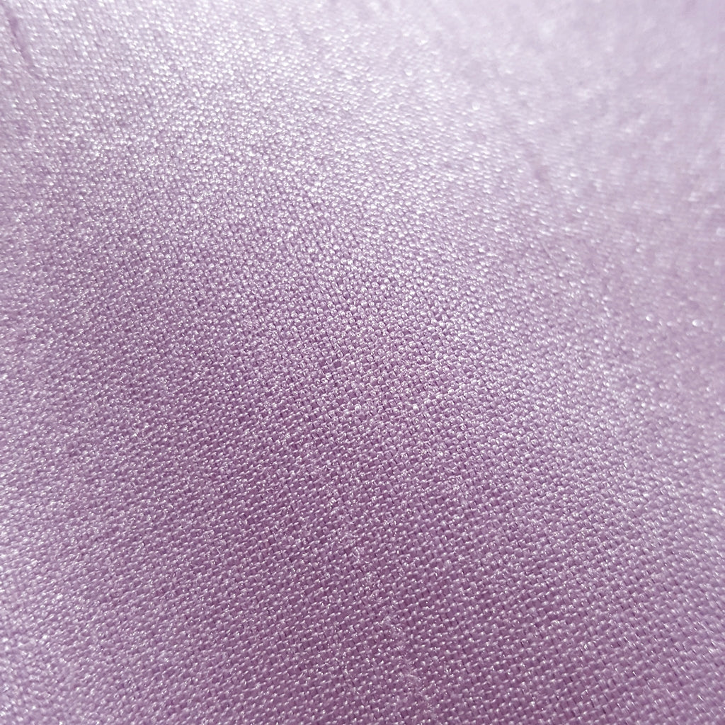 PURPLE LAVENDER FAUX SILK DUPIONI