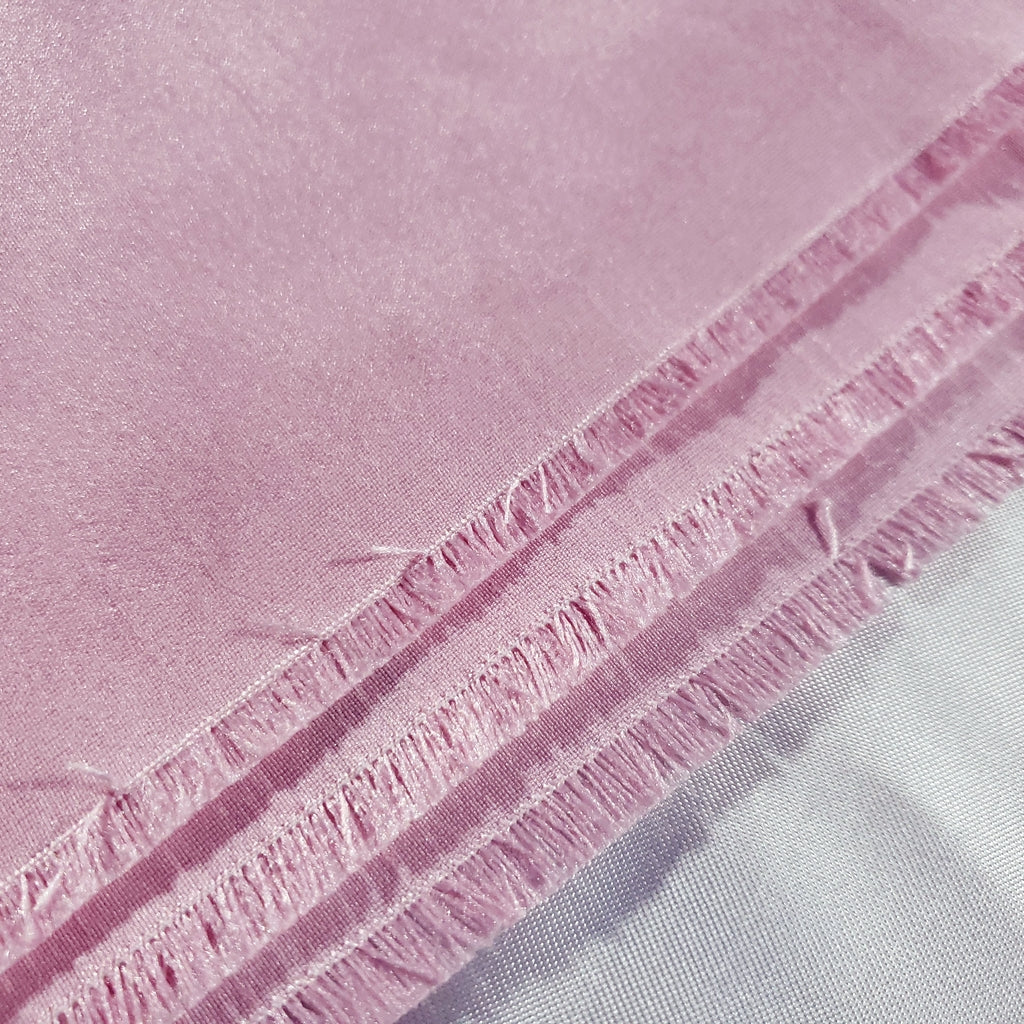 PINK ICE FAUX SILK DUPIONI