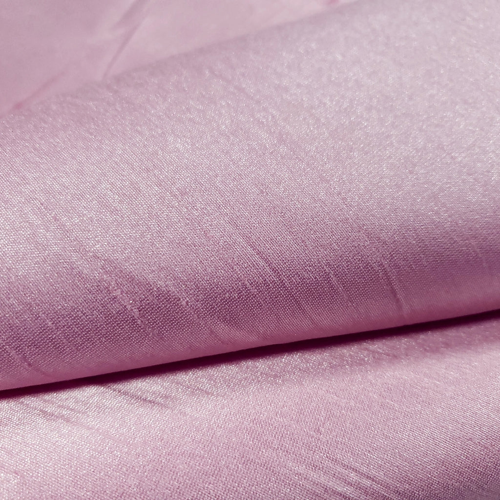 PINK ICE FAUX SILK DUPIONI