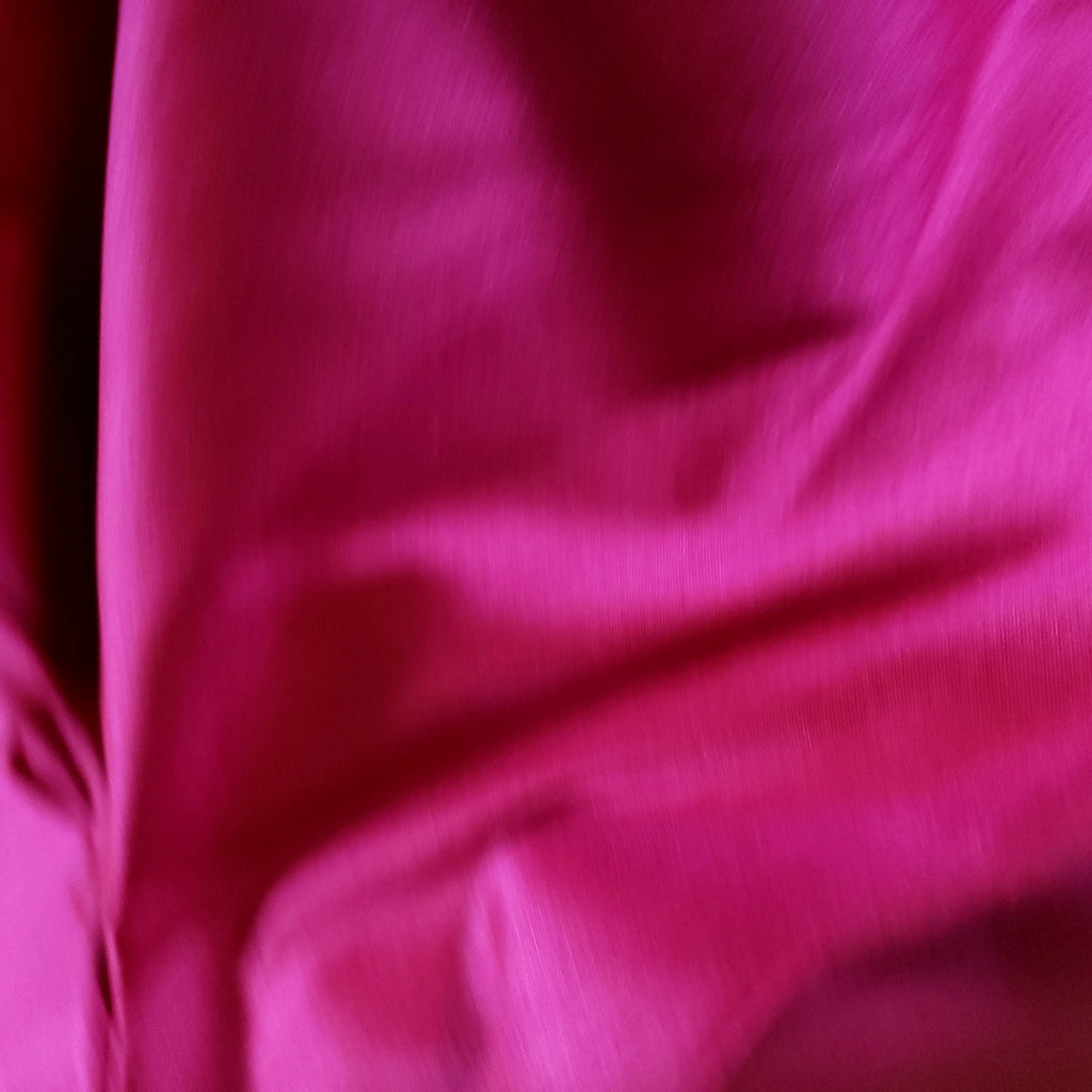 PINK VALENTINE FUCHSIA RED FAUX SILK DUPIONI 58"