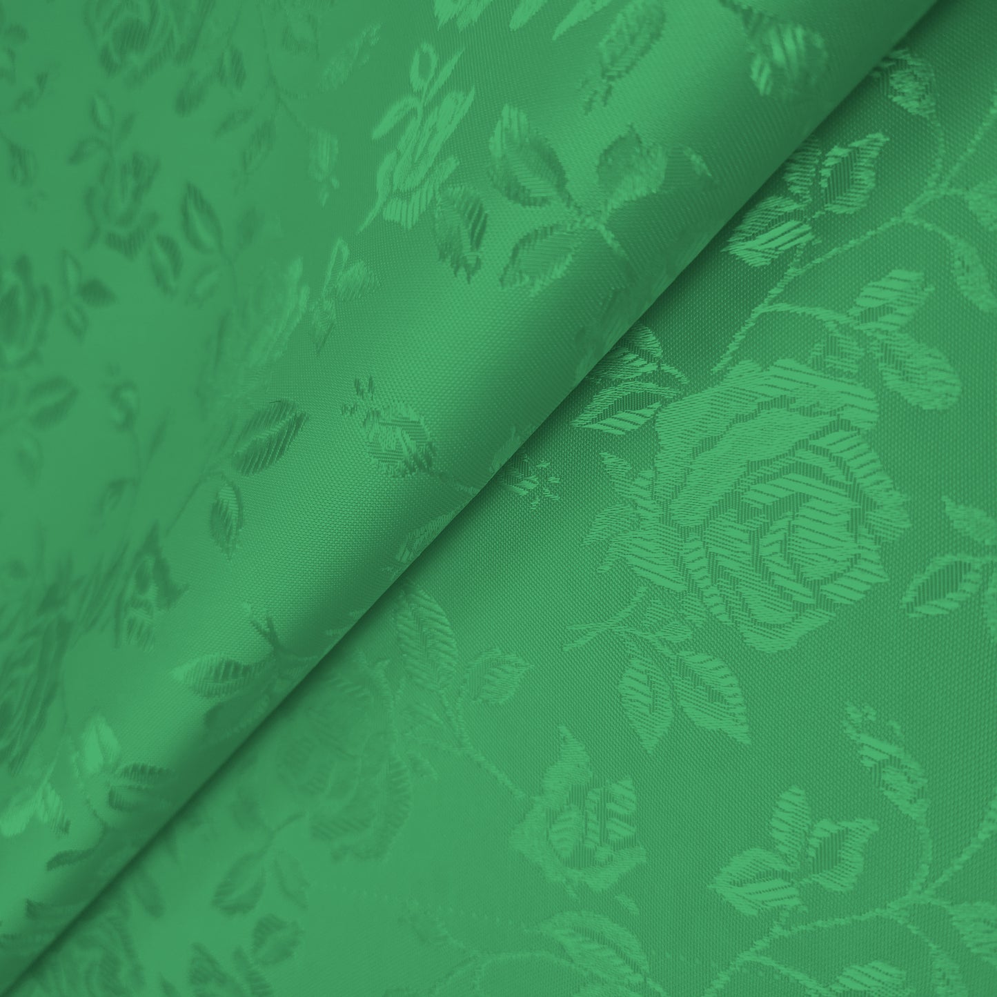 EMPRESS ROSE GREEN BROCADE