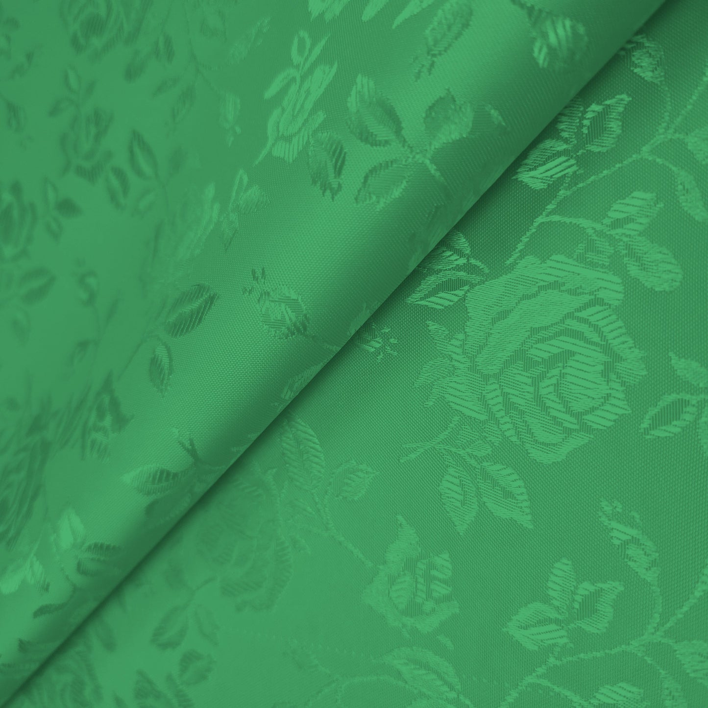 EMPRESS ROSE GREEN BROCADE