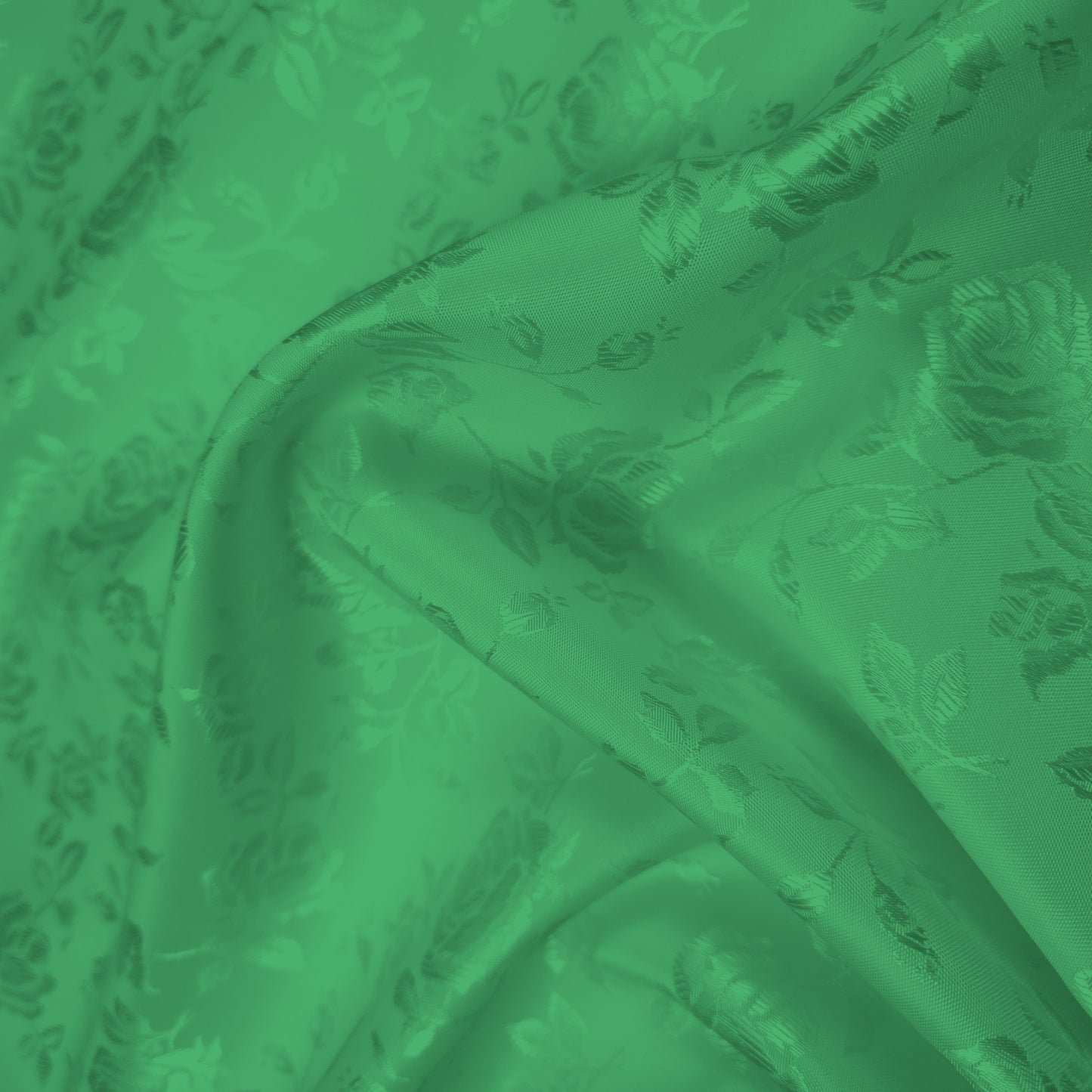 EMPRESS ROSE GREEN BROCADE