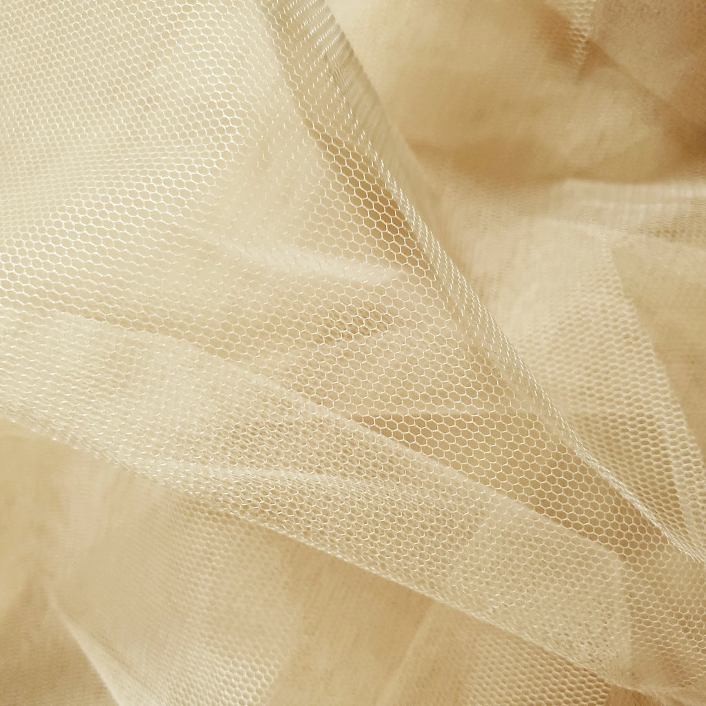 HARD NET HEX MESH BEIGE