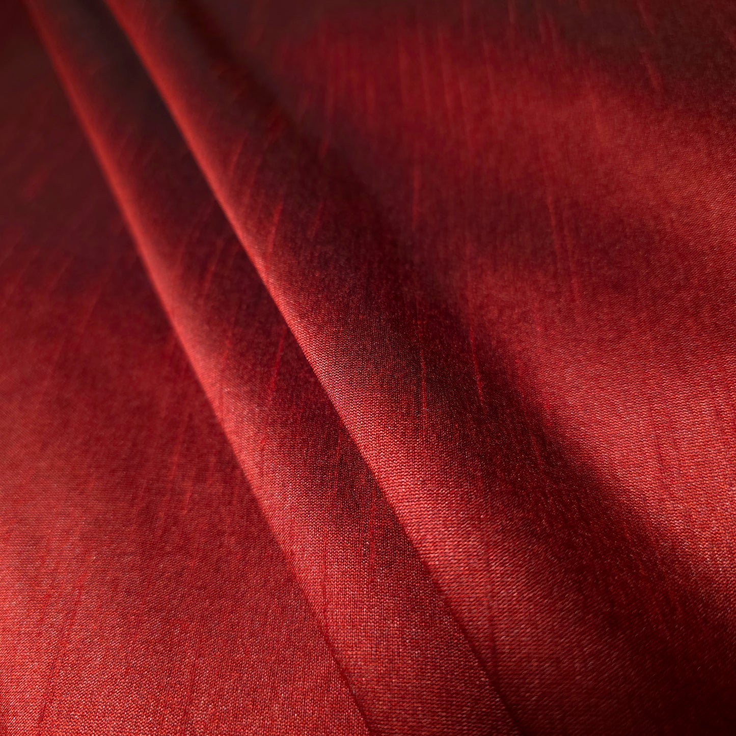 RED BURGUNDY LAMBRUSCO FAUX SILK DUPIONI 58"