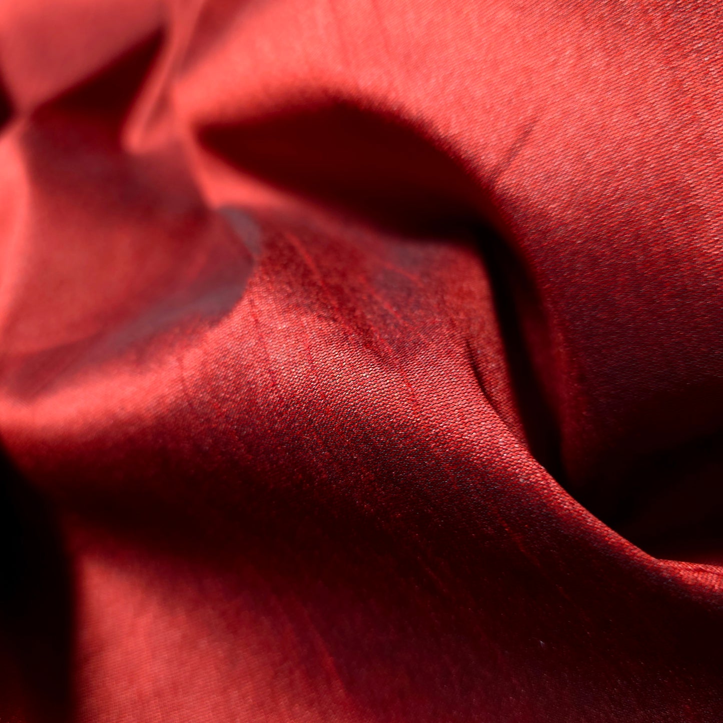 RED BURGUNDY LAMBRUSCO FAUX SILK DUPIONI 58"