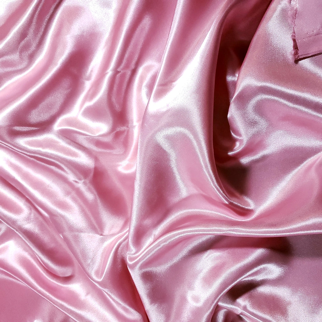 MEDIUM PLAIN SATIN GLOSSY PINK PETAL