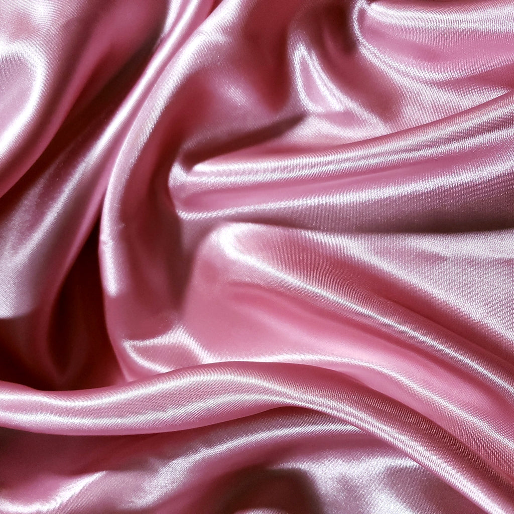 MEDIUM PLAIN SATIN GLOSSY PINK PETAL