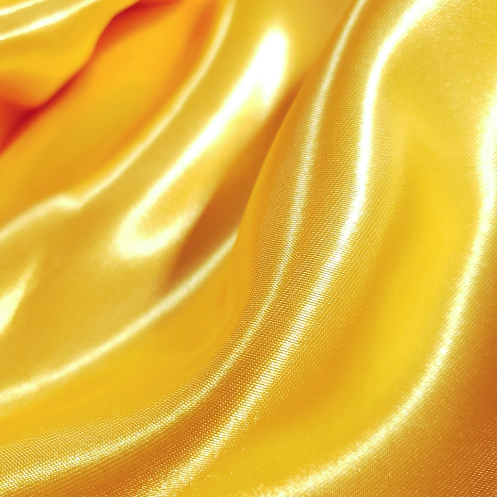 MEDIUM PLAIN SATIN GLOSSY YELLOW CANARY