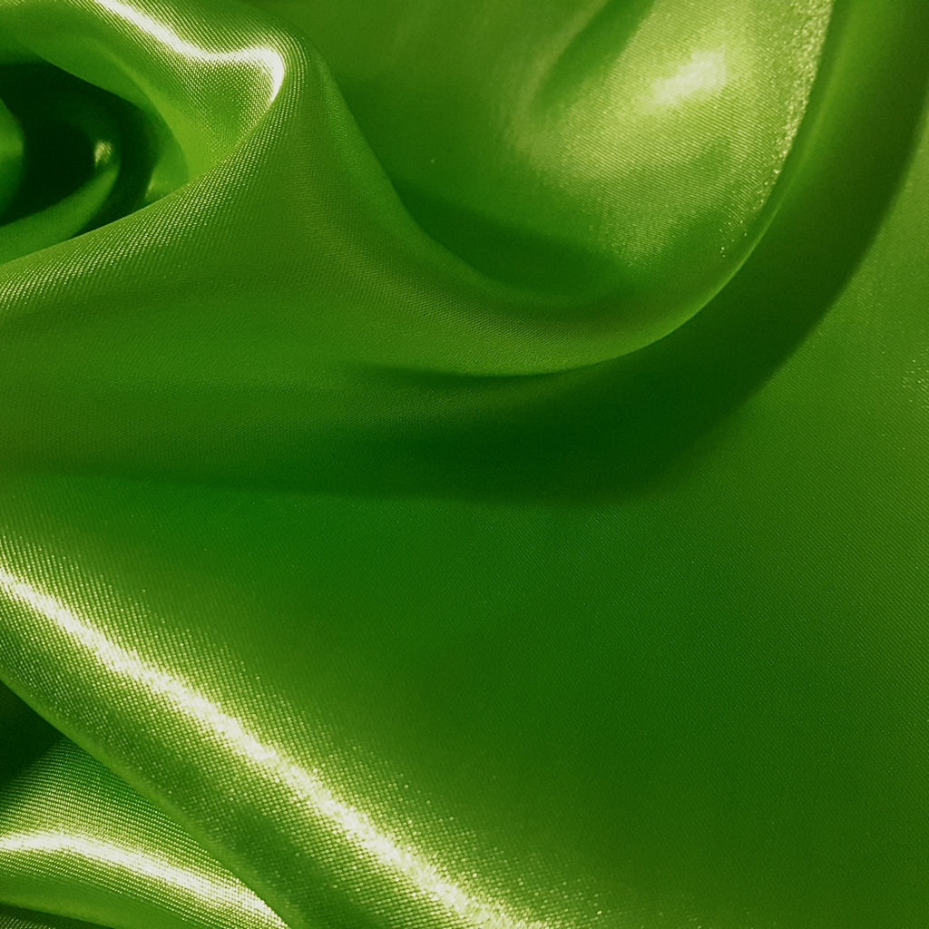 MEDIUM PLAIN SATIN GLOSSY GREEN LIME