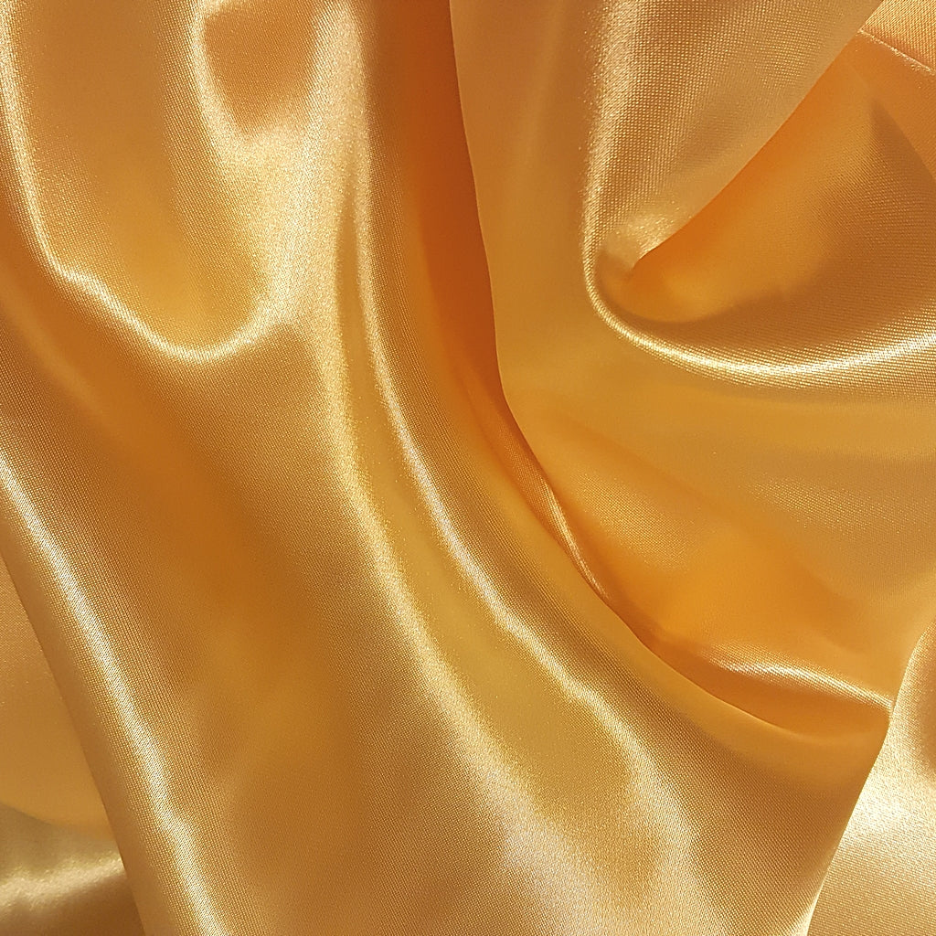 MEDIUM PLAIN SATIN GLOSSY YELLOW GOLD