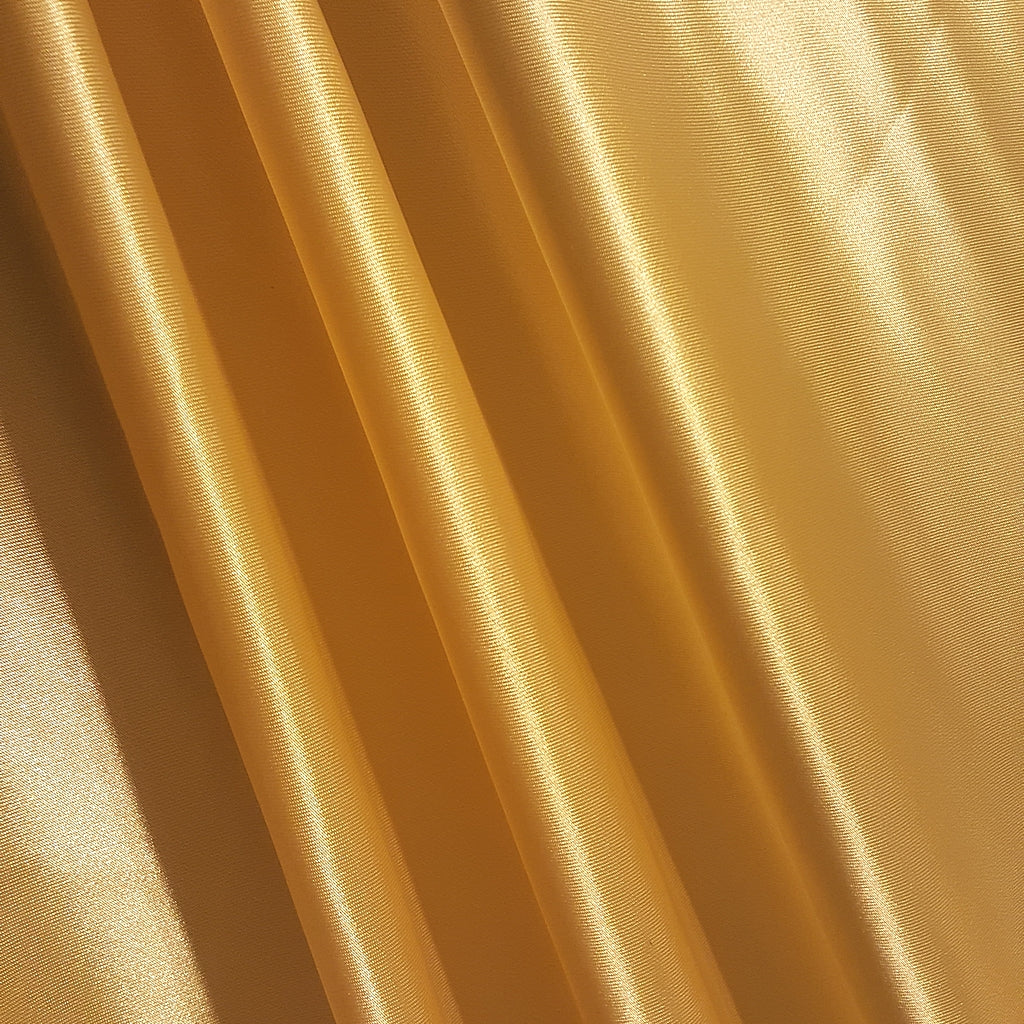 MEDIUM PLAIN SATIN GLOSSY YELLOW GOLD