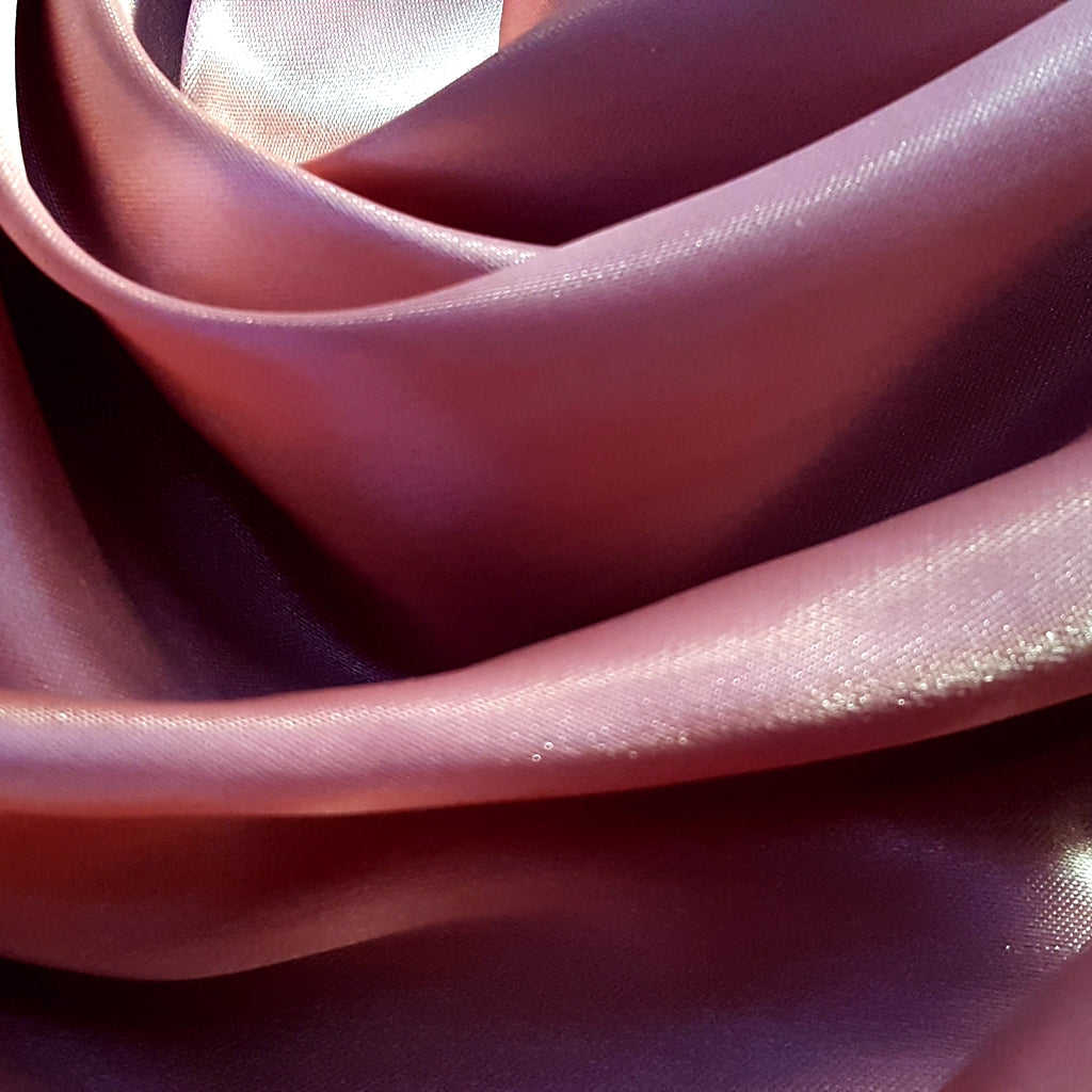 MEDIUM PLAIN SATIN GLOSSY PINK ROSE