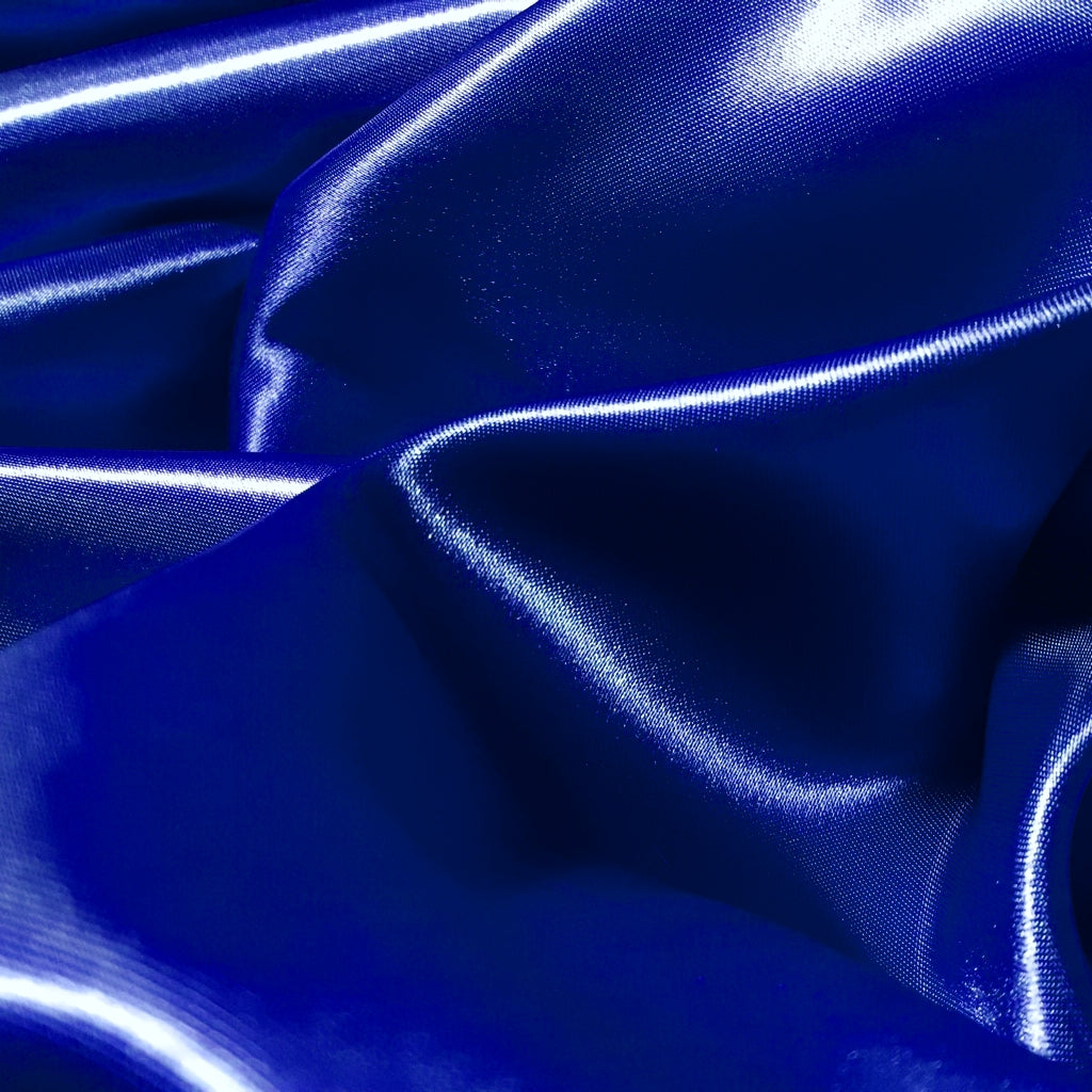 MEDIUM PLAIN SATIN GLOSSY BLUE ROYAL