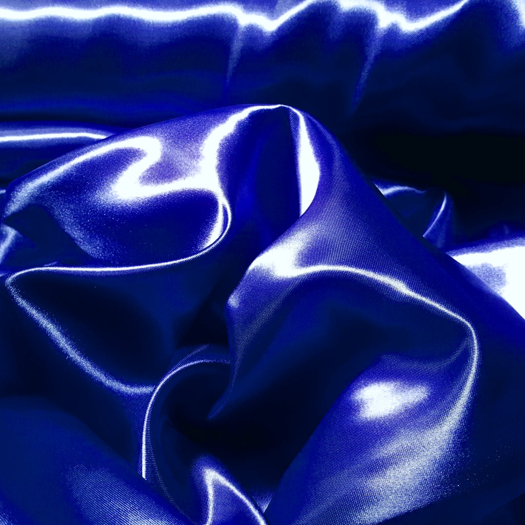 MEDIUM PLAIN SATIN GLOSSY BLUE ROYAL