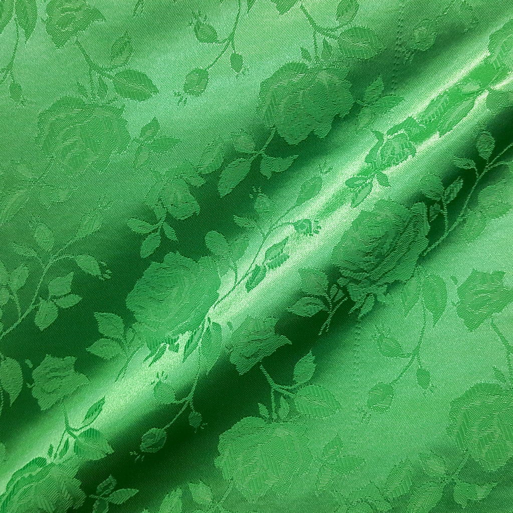 EMPRESS ROSE GREEN BROCADE