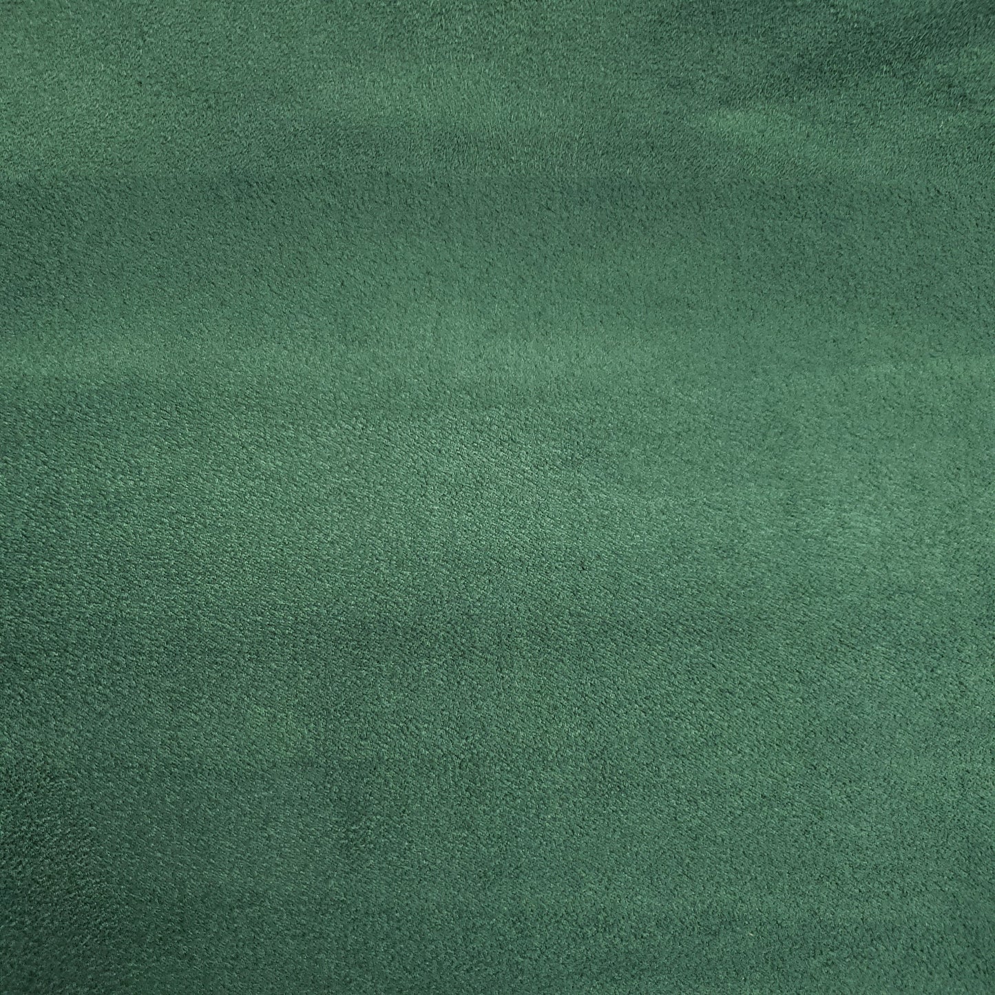 BRUSHED SUEDE UPHOLSTERY FABRIC HUNTER GREEN