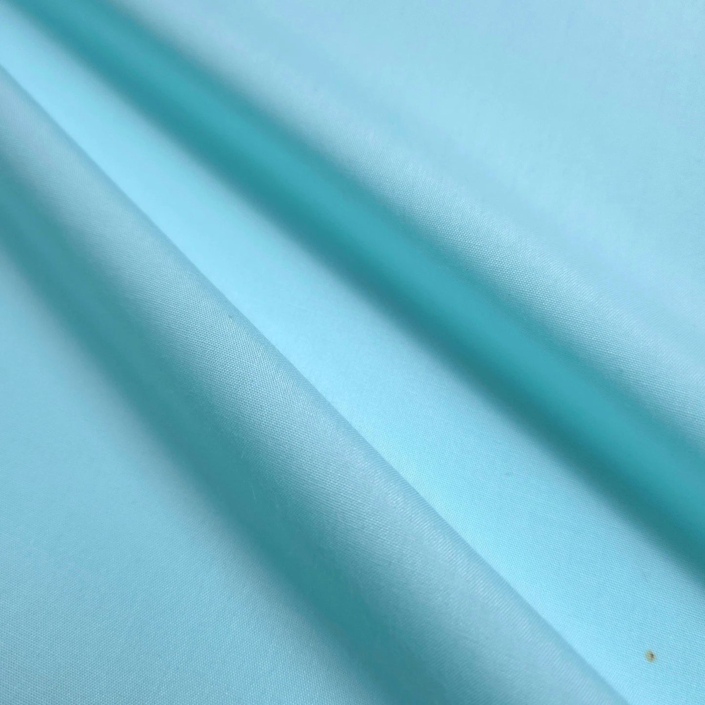 AQUA BLUE POLY COTTON SOLID COLOR ROBINS EGG BLUE