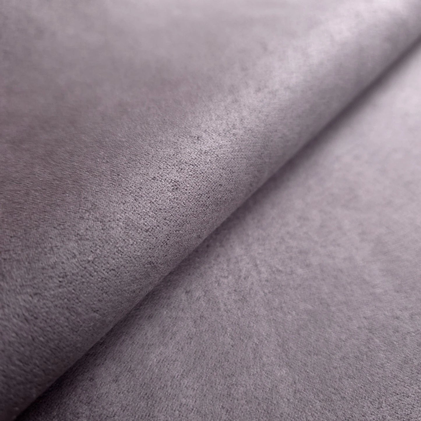 CHARCOAL GRAY UPHOLSTERY SUEDE HEAVY DUTY WOVEN BACKING