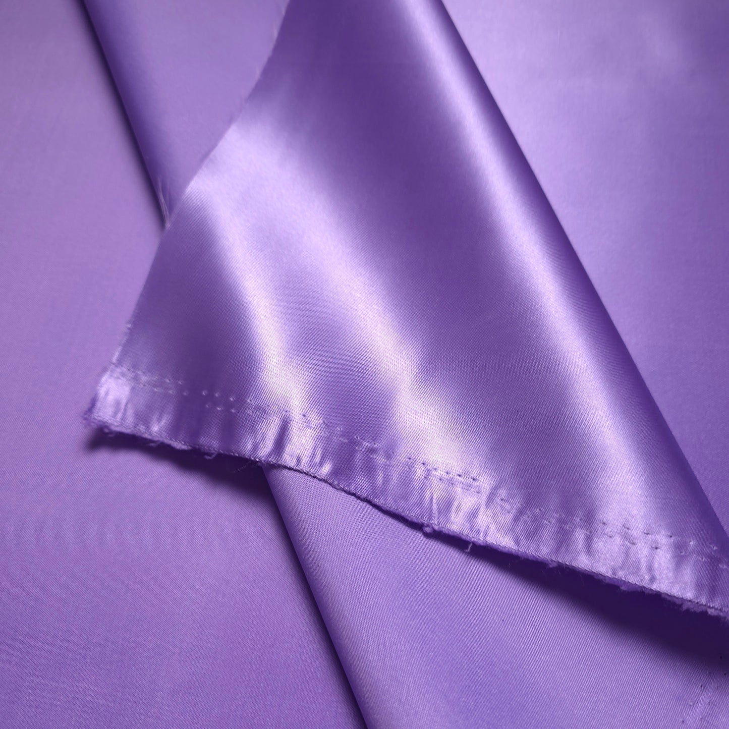 HEAVY STRUCTURE SATIN LILAC PURPLE