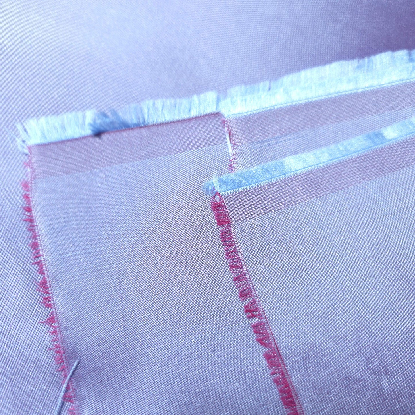 FAUX SILK LUXURY TAFFETA LILAC BLUE