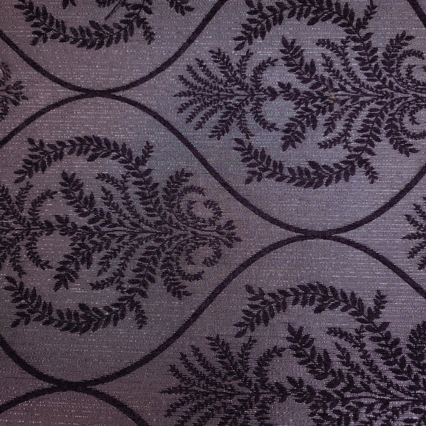 REGAL LAUREL OGEE MEDALION CHENIELLE PURPLE