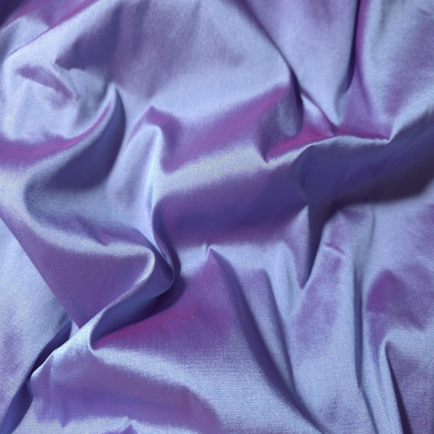FAUX SILK LUXURY TAFFETA LILAC BLUE