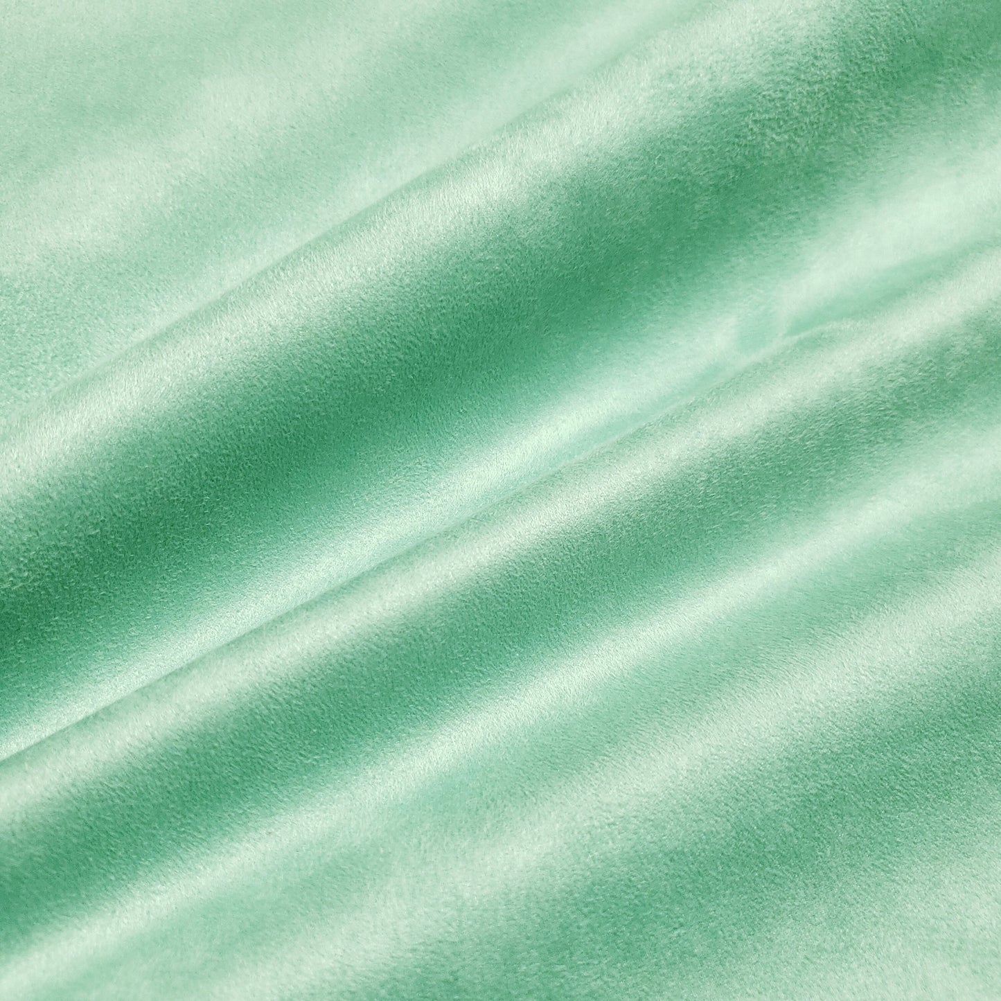 BRUSHED SUEDE UPHOLSTERY FABRIC MINT AQUA