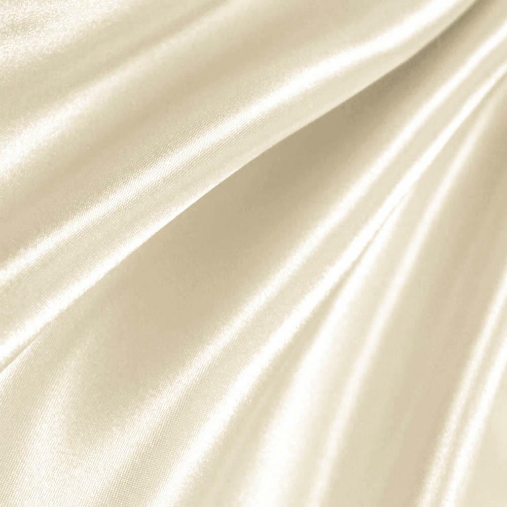MEDIUM PLAIN SATIN GLOSSY NEUTRAL IVORY