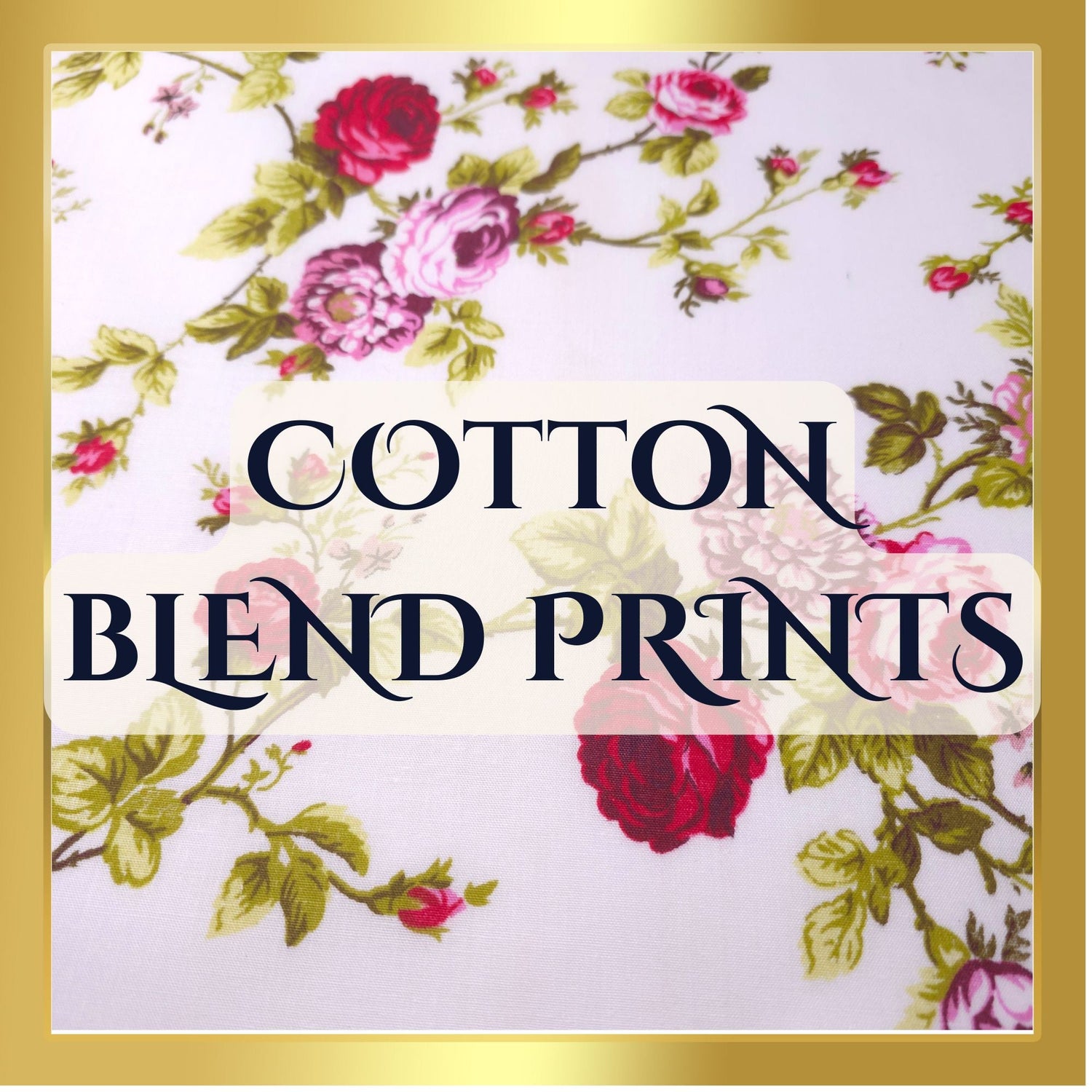COTTON BLEND PRINTS