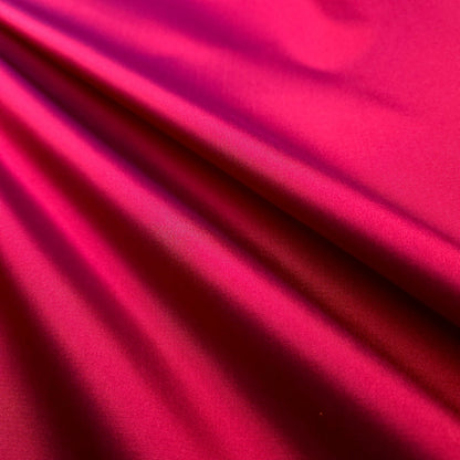Red Purple Two Tone Tissue Taffeta Fabric 58" By The Yard Iridescent Gown Lining