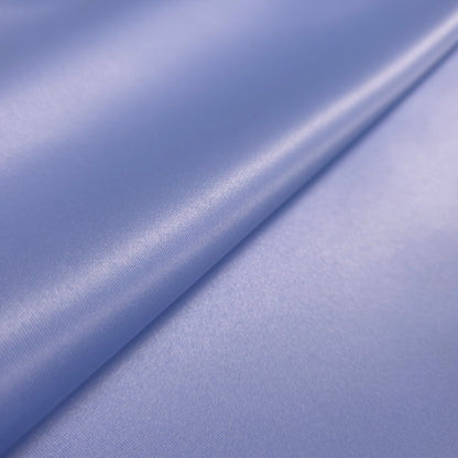 PERIWINKLE BLUE CORNFLOWER PEAU DE SOIE PORCELAIN DULL SATIN FABRIC