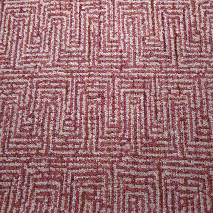HEAVY MAZE BOUCLE EARTH TONE UPHOLSTERY FABRIC