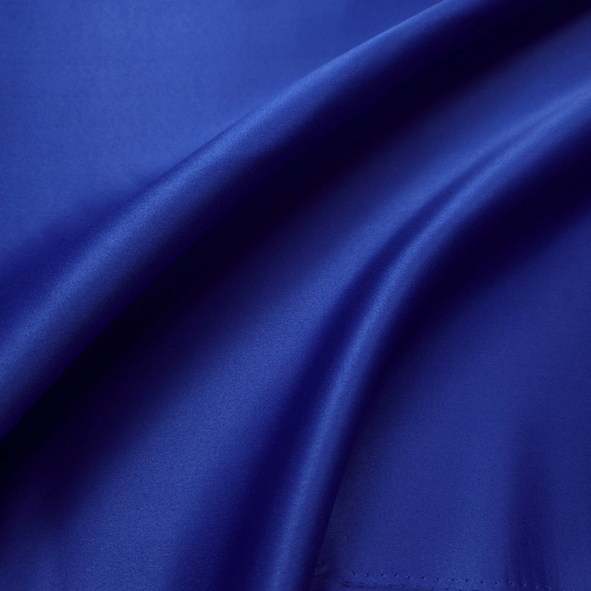 ROYAL BLUE PEAU DE SOIE PORCELAIN DULL SATIN FABRIC