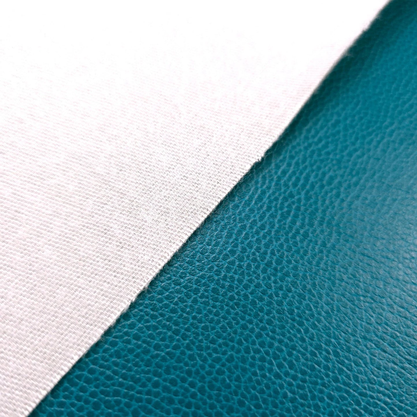 Teal Blue Pebble Faux Leather Vinyl Fabric 54" By The Yard Upholstery Crafts
