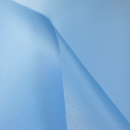 ICE BLUE PEAU DE SOIE PORCELAIN DULL SATIN FABRIC
