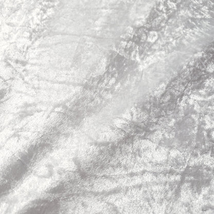 ICE CRUSH VELOUR STRETCH VELVET WHITE