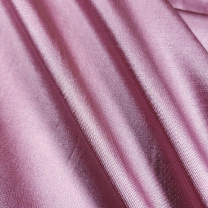 FAUX SILK LUXURY TAFFETA MAUVE ROSE