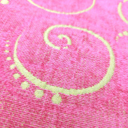 MEMPHIS JR SWIRL NEON PINK LIME CHENILLE